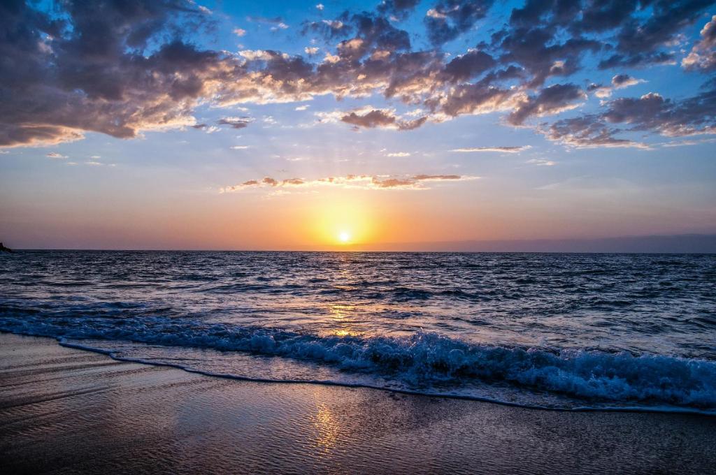 Sunset at 30 Nivica Luxury Apartment